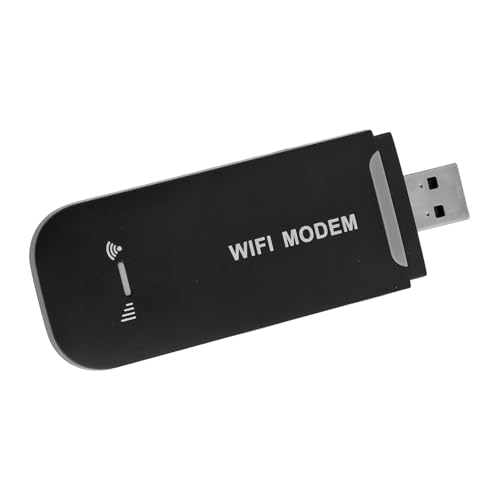 Image of Qiilu 4G Router Portable Travel Hotspot - USB Powered Multi User Sharing - Plug and Play High Speed Internet for Laptops, Smartphones, and Tablets (Black)