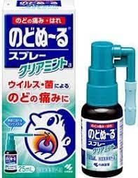Amazon | のどぬ~るスプレー クリアミント 25ml 【指定医薬部外品