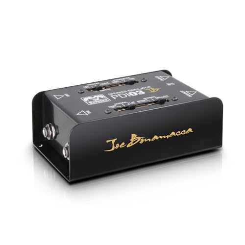 Palmer PDI 03 JB - Passive DI-Box mit Lautsprechersimulator, Joe Bonamassa Signature Model, schwarz