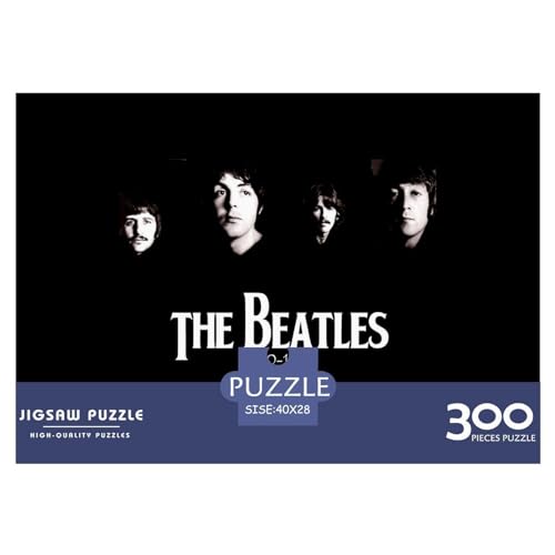 Puzzles 300 pièces pour Adultes Les Beatles Puzzles pour Adultes Puzzle en Bois Puzzles Amusants en Famille (40x28cm) - Les Beatles, Paul McCartney, John Lennon, RIngo Starr, George Harrison Puzzles 300 pièces pour Adultes Les Beatles Puzzles pour Adultes Puzzle en Bois Puzzles Amusants en Famille (40x28cm) – Image 4