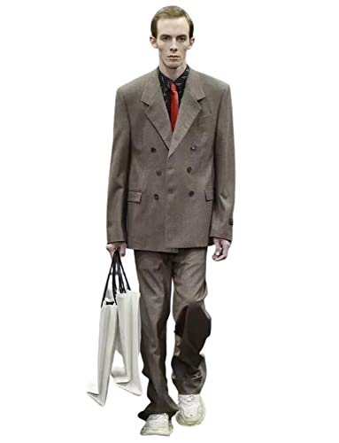 Costume décontracté hommes 2 pièces coupe personnalisée