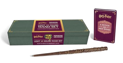 Harry Potter: Hermione Granger Light and Sound Wand Set: Plays 12 Spells in Hermione’s Voice! - image 1