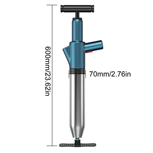 Pijp Plunger Drain Clog Remover Multi-functie Hogedruk Plunger Opener Pomp for Toiletten Badkamer Douchemaanbak Vloer Afvoer zhengzilu - Afbeelding 3