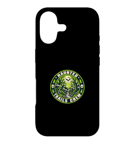 Haunted Trails Crew Halloween Hiking Forest Badge Case for iPhone 17