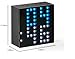 Divoom Aurabox - Altavoz inalámbrico con iluminación LED, color negro