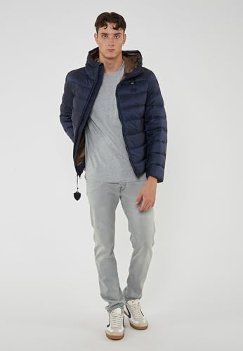 Blauer Piumino Con Cappuccio Acton (It, Testo, Xxl, Regular, Regular, Blu) - 2