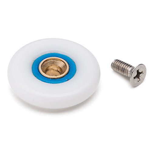 4 rodillos de puerta de ducha K056 / guías / piezas de repuesto para ruedas, diámetro 29 mm