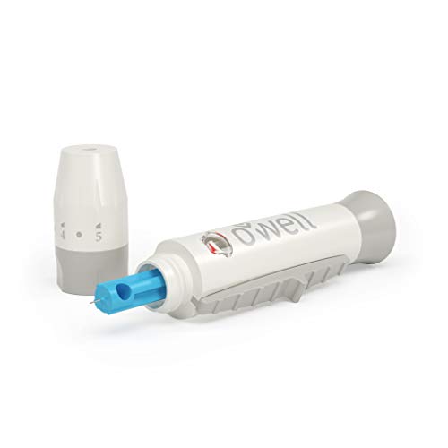 O’Well Painless Design Lancing Device + 40 Twist Top Lancets for Blood Glucose & Keto Testing | Lancing Kit Includes: 1 Adjustable Lancing Device + 10 of 26g, 28g, 30g & 33g Lancets (40 Lancets) - Thumbnail 6