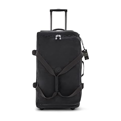Kipling TEAGAN M, Medium Soft Case 2 Wheels Luggage, 66 cm, 74 L, 3.1 kg, Black Noir Cover
