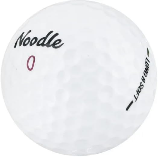 Taylor Made Noodle Long and Soft Logo Golf Balls - 15 Pack