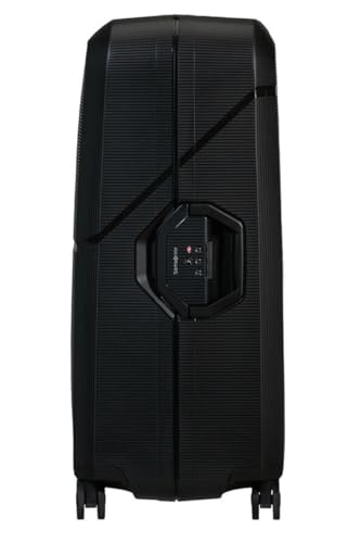 Samsonite Magnum Eco Suitcase, 4 Spinner Wheels, Polypropylene, Removable Divider Pads|Recyclex Material Technology|3 Point Locking System|ID Tag - 5 Years International Warranty