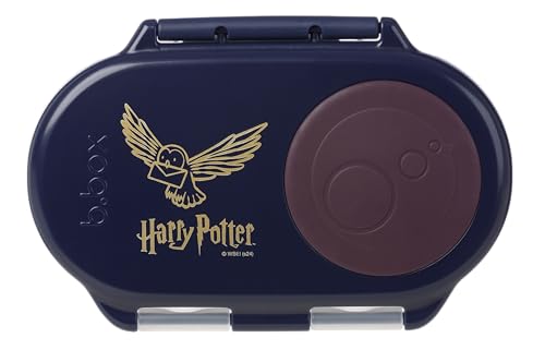 b.box Harry Potter by Mini boîte à sandwich pour enfants avec compartiments | Boîte à bento 2 compartiments anti-fuite | Boîte à repas pour plats et collations | Espace pour fruits entiers | Sans BPA b.box Harry Potter by Mini boîte à sandwich pour enfants avec compartiments | Boîte à bento 2 compartiments anti-fuite | Boîte à repas pour plats et collations | Espace pour fruits entiers | Sans BPA
