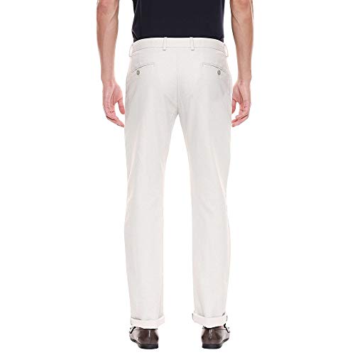 Image of Blackberrys Men's Cotton Textured Slim Fit Casual Trousers