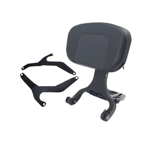 Dossier passager avec porte-bagages moto pour BMW R18 B Bagger, support de voyage robuste