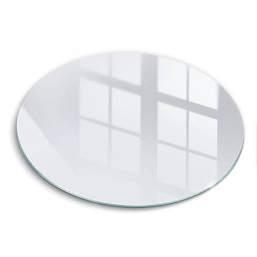 Plaque induction protection 40cm blanche Wallfluent pour couvrir et protéger votre cuisson