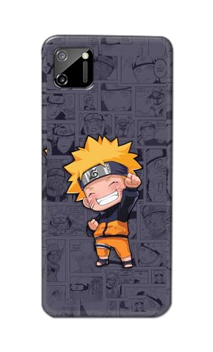Image of PRINTFIDAA Printed Hard Back Cover Case for Realme C11 2020 Back Cover (Famous Anime Cartoon Character) -112
