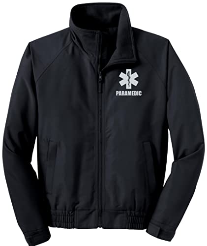 Paramedic jacket, economy with Reflective decoration front and back.