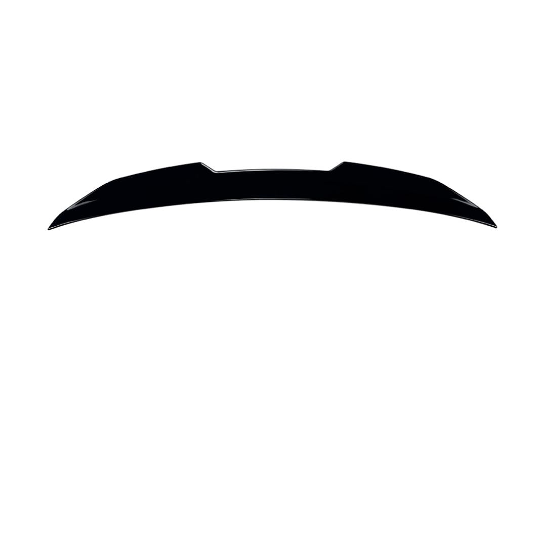 BTFLKAX Car Rear Spoiler for Audi A4 S4 B9 2017-2024 Modified PSM, Rear Trunk Boot Lip Spoiler Rear Wing Body Kits Car Spoiler Rear Splitter Modification Accessories,Piano Black