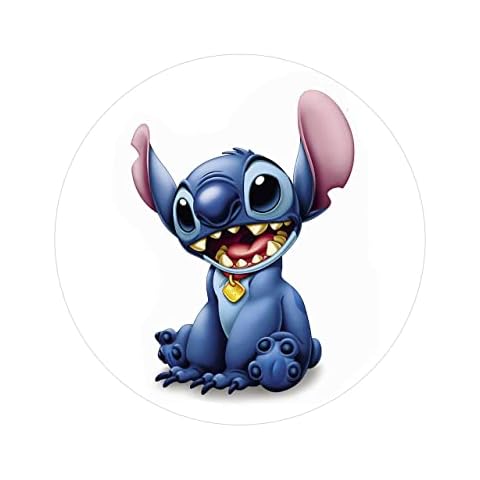 Tortenaufleger Stitch, rund 20cm Fondantpapier PREMIUM Cover