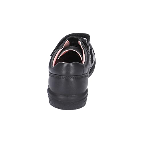 RICOSTA Grace Black Dubai Leather Hook-and-Loop Shoes3