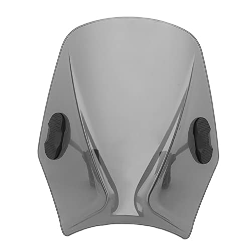 Pare-brise moto extension de bulle fumé clair haute résistance