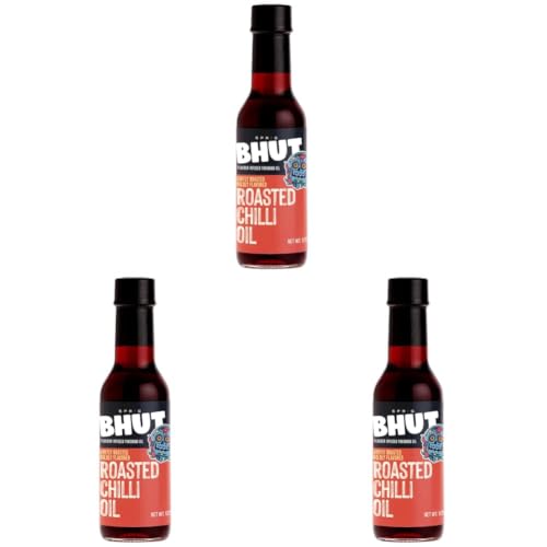 Image of S P R I G Premium Finishing Roasted Chilli Oil - Crafted with real Bydagi Chilies, No Artificial Colours, Flavor, Additives or Preservatives, Vegan, Kosher, Gluten-free, Liquid Seasoning - 125 g