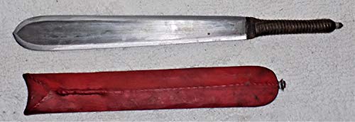 JACKIELYNA African Handmade Maasai Warrior Tribal Hunting Knife/Sword (SEME)