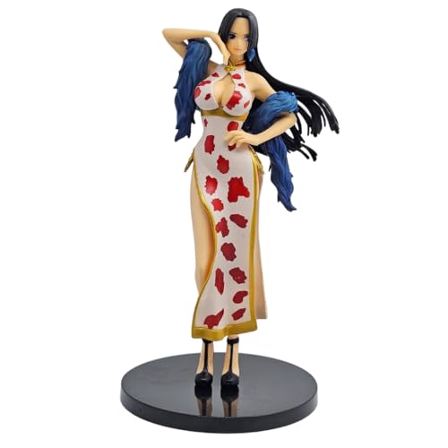 Image of Boa Hancock Action Figure 24CM One Piece Action Figures Collectible Statue | Boa Anime Action Figure with Base | Anime Girl Figures | PVC Collectible Statue Figurine for Fans & Collectors