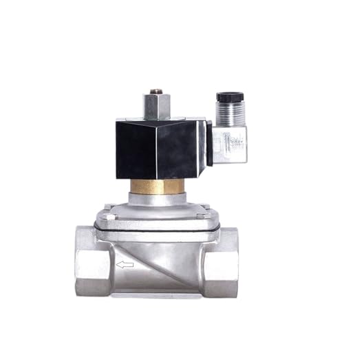 Électrovanne inox 1-1/4 normalement ouverte pour stopper les fuites d'eau - 2