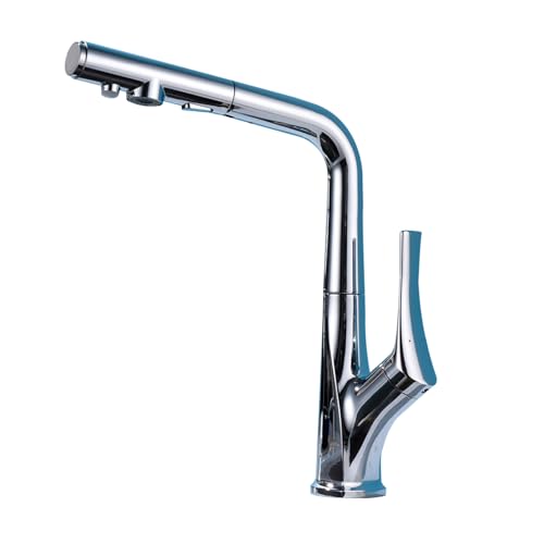 Filtres robinet de cuisine et système de purification eau or brossé