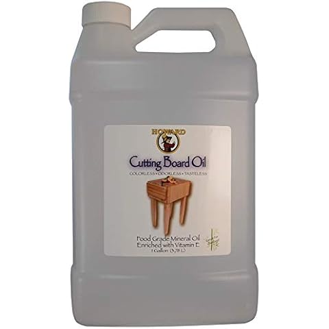 Howard Products BBB128 Cutting Board Oil, 1 Gallon, 128 Fl Oz Cover