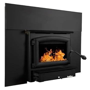 fireplace insert with blower