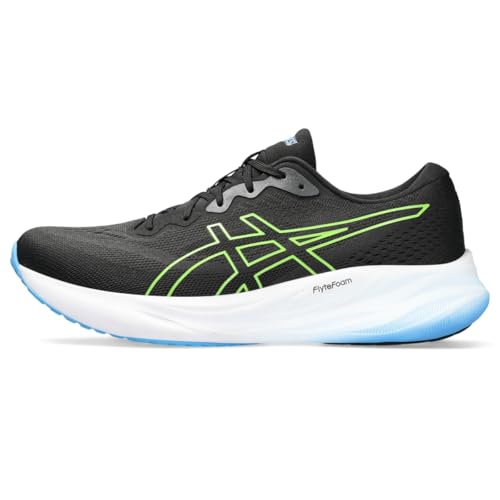 ASICS Men's Gel-Pulse 15 Running Shoe, 13, Black/Electric Lime