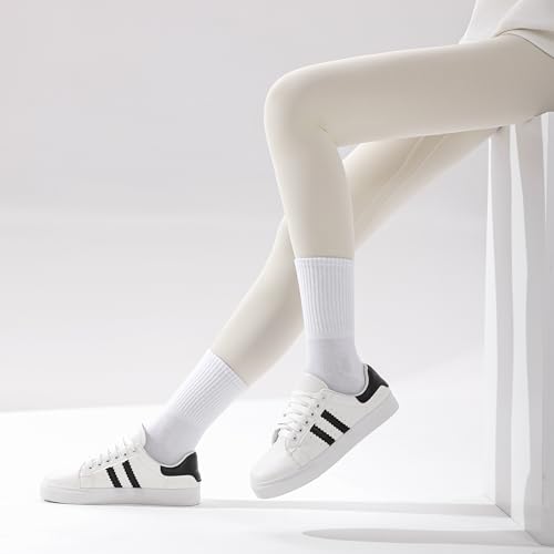 10 Pairs Thin Cotton Crew Athletic Socks Sports Gym Running Hiking Calf Socks for Women4