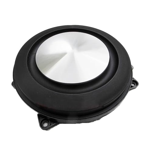4 Inch Bass Radiator Passive Speaker Aluminum Brushed Low Frequency Loudspeaker Diaphragm Plate for Metal Wire Drawing Speaker