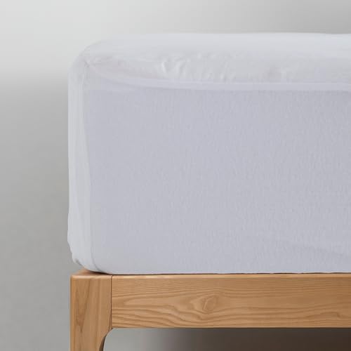 Jersey Algodón Protector De Colchón Impermeable 180X200X32 Cm (Cama 180)