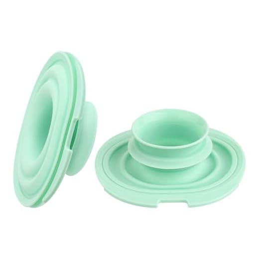 Breast Pump Diaphragm Replacement for Willow Go Breast Pump - 2 Pack Food-Grade Silicone Diaphragms Spare Replacement Parts for Willow Go Wearable Double Electric Hands Free Breast Pump
