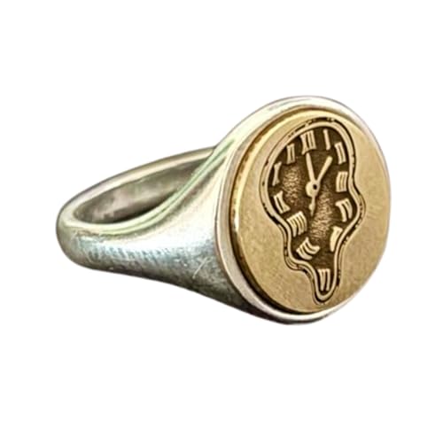 Bague argent 925 La Persistance de la Mémoire idéale pour affirmer son style au quotidien
