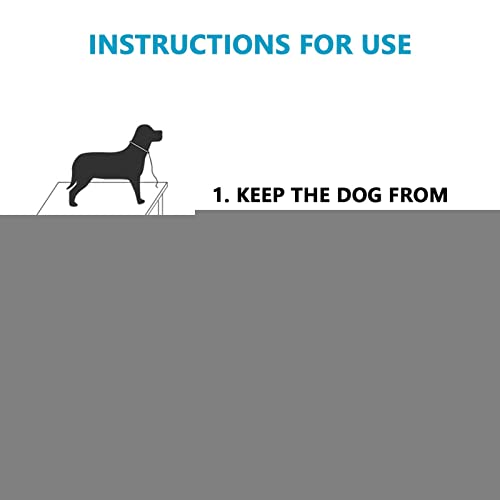SKUDA Hundeohr-Aufstehhilfe | Fixiertes Dobermann-Hundeohr-Posting-Kit | Unterstützt das vertikale Werkzeug zur Ohrkorrektur für Dobermann, Samojeden und Deutschen Schäferhund