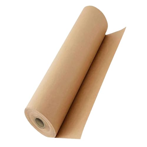 Brown Butcher Paper Roll for Smoking Meat Unwaxed 12 Inch x 60 Feet, BBQ Peach Wrapping Paper for Smoking Meat, Brisket, Crawfish Boil or Table Runner