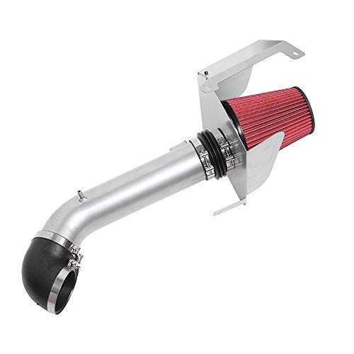 MILLION PARTS 4'' Cold Air Intake Pipe Filters System with Heat Shield V8 4.8L 5.3L 6.0L 6.2L Red