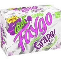 Faygo Diet Grape Soda, 12 OZ (Case of 2)