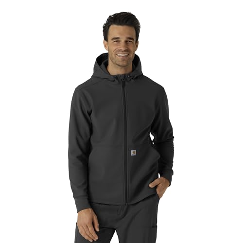 Carhartt Scrubs C84023 Rugged Flex® Modern Fit Bonded Fleece Hoodie