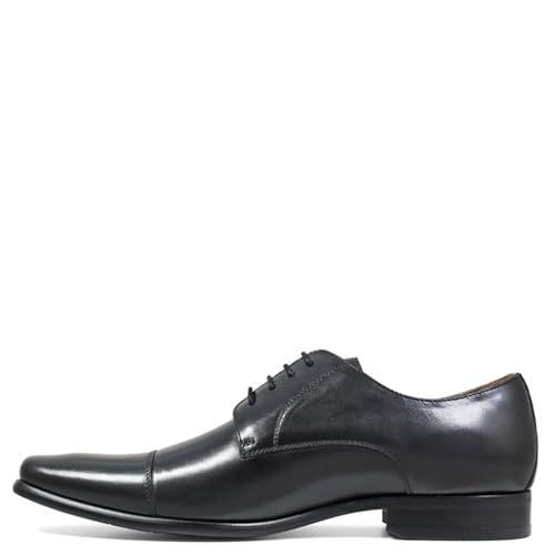 Florsheim Postino Cap Toe Oxford Men's Oxford, 13 3E US, Black-Black4