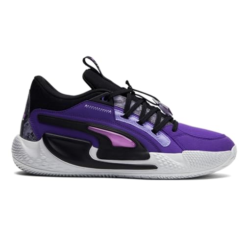 PUMA Mens Ffxiv X Court Rider Chaos Basketball Sneakers Shoes - Purple