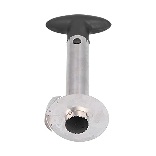 Cora de Piña de Acero Inoxidable, Cortador de Piña Fácil de Usar con Ergonómico para Pelar, Núcleos y Cortes, Gadget de Cocina