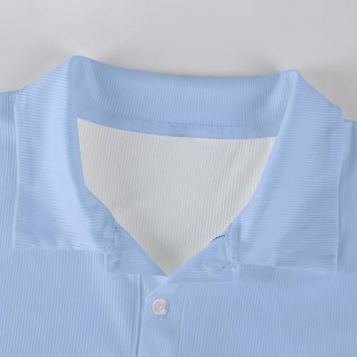 Long Sleeve Polo Shirts for Men Mens Knit Sweater Polos Lightweight Casual Dress Pullover Sweaters3