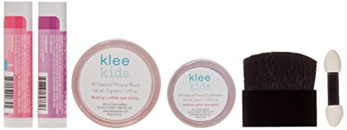 Luna Star Naturals Klee Kids Natural Mineral Makeup 4 Piece Kit, Sparkle Fairy #TOP4