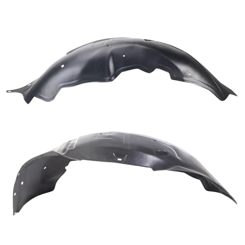 Image of TRQ Front Inner Fender Liner Set Compatible with 2002-2006 Chevrolet Avalanche 1500 GM1250113 GM1251114