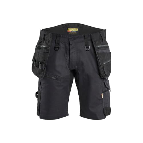 Short de travail artisan stretch Blaklader Striker 1972 Noir M taille FR 42